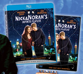 Buy Nick & Norah's Infinite Playlist On Blu-ray&trade; High-Def, DVD & PSP&trade; Feb 3rd
